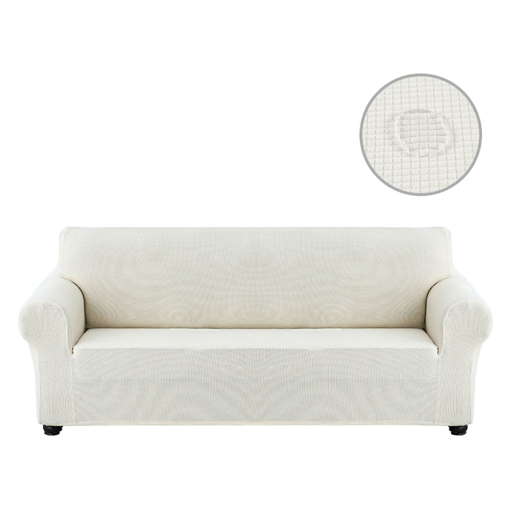 Elastisk sofabetræk 140-180cm - Off-White