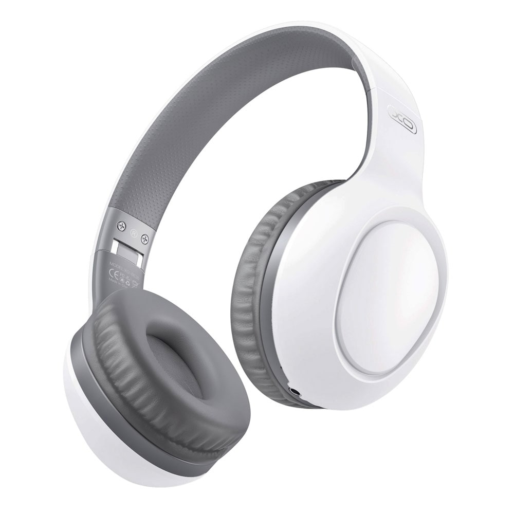 XO Over-Ear Bluetooth Headset BE35 - Hvid/Grå