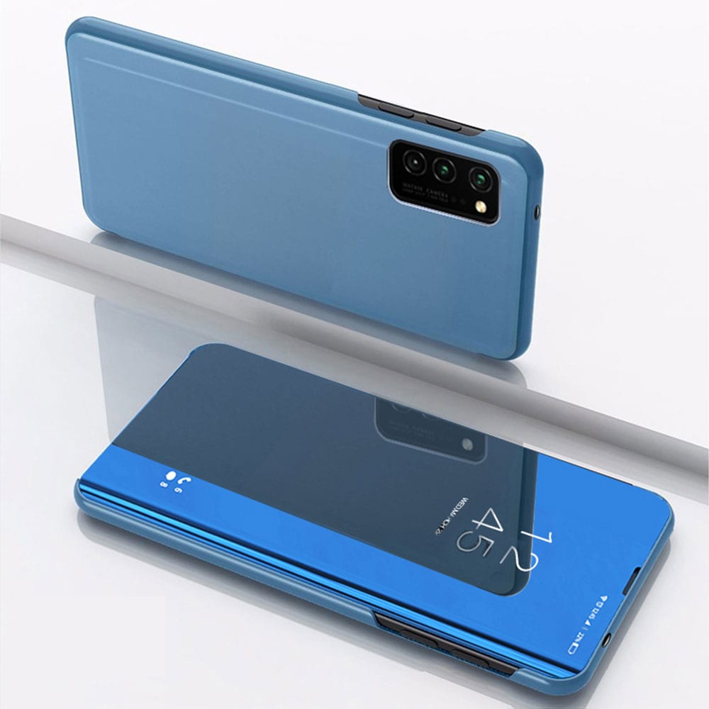 Smart Clear View cover til Samsung Galaxy A34 5G - Blå
