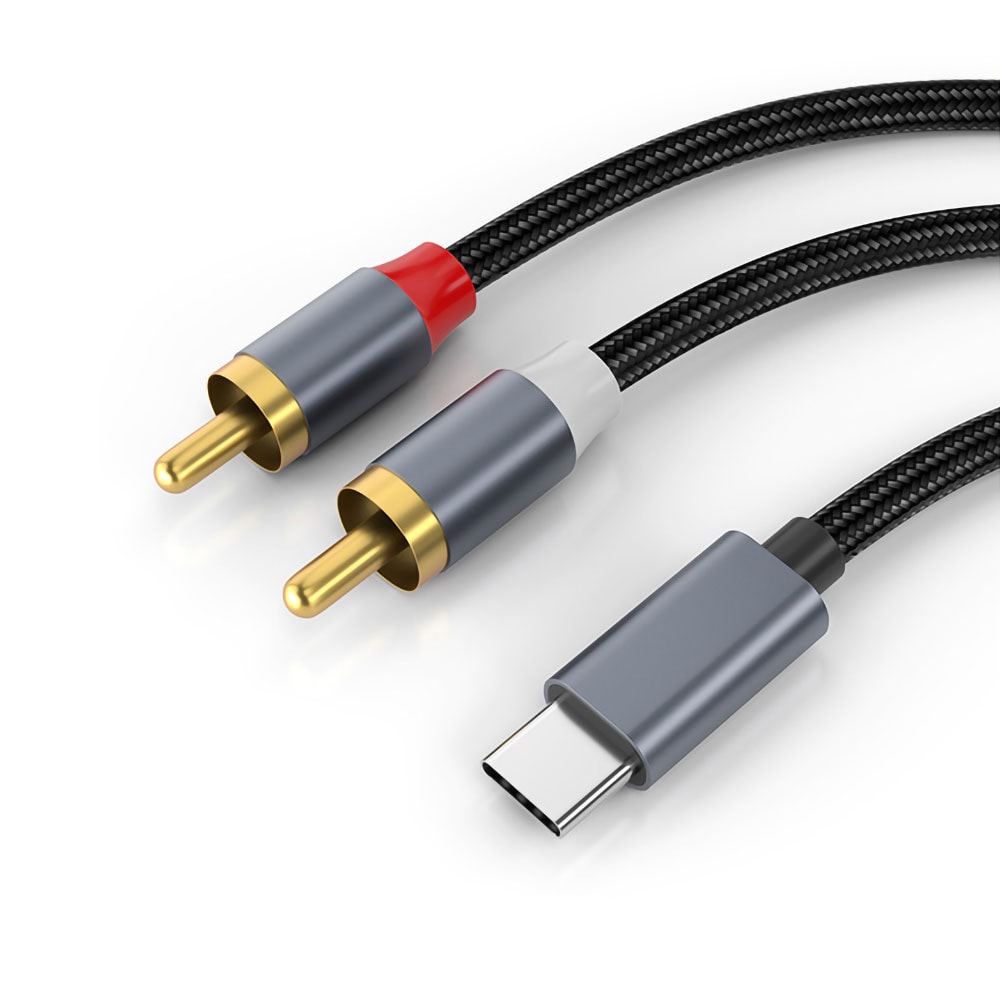 USB-C till RCA-kabel 1,2m