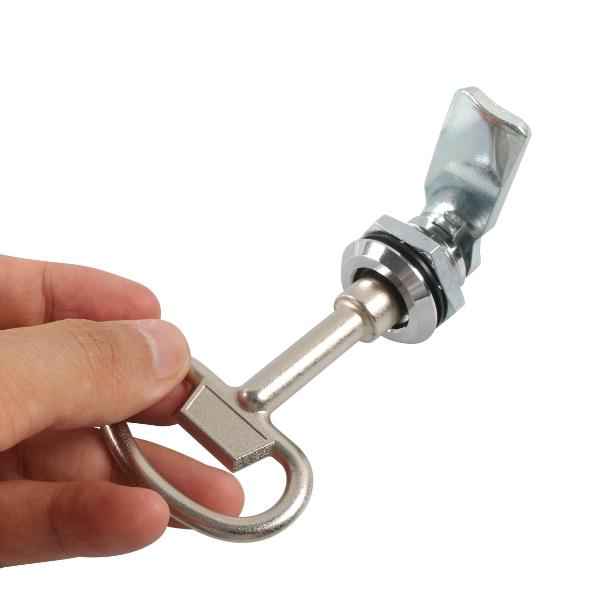 Låscylinder skabslås med nøgle