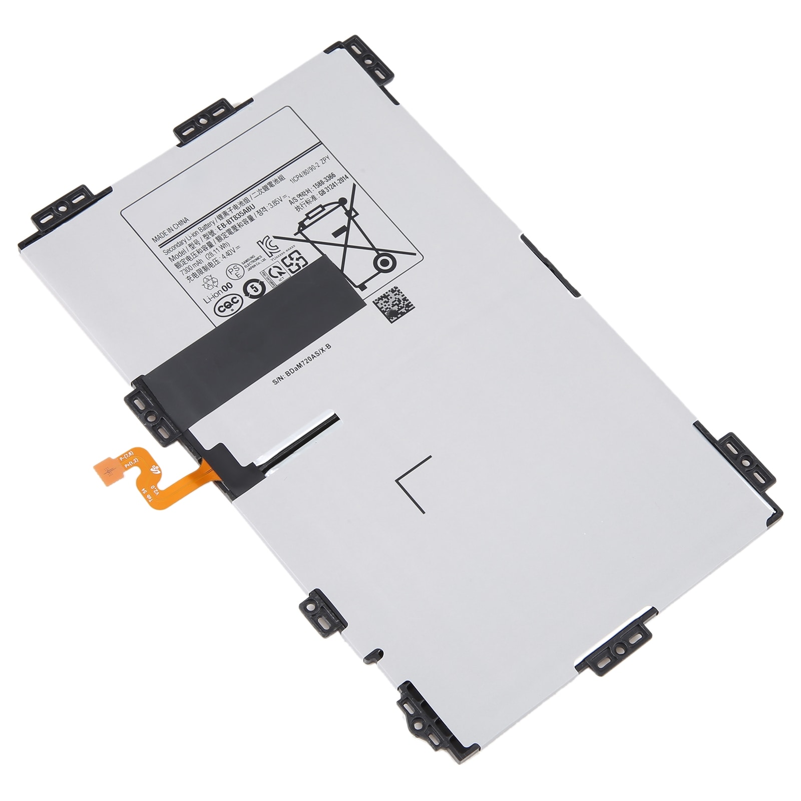 Batteri til Samsung Galaxy Tab S4 10.5 Zoll T830 T835