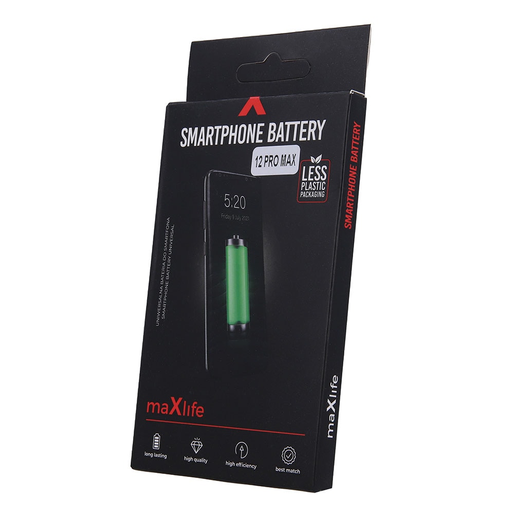 Maxlife batteri til iPhone 12 Pro Max 3687mAh