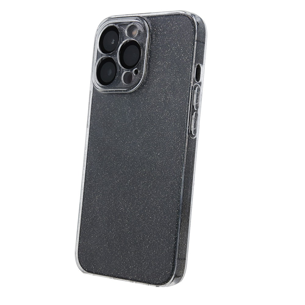 Glitter cover til Motorola Moto G72 - Gennemsigtig