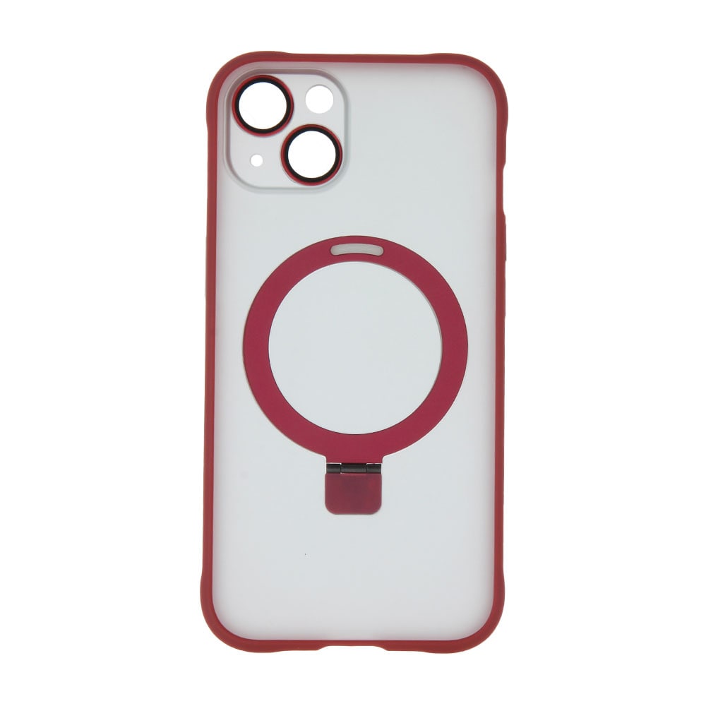 Mag Ring bagcover til iPhone 13 Pro - Rød