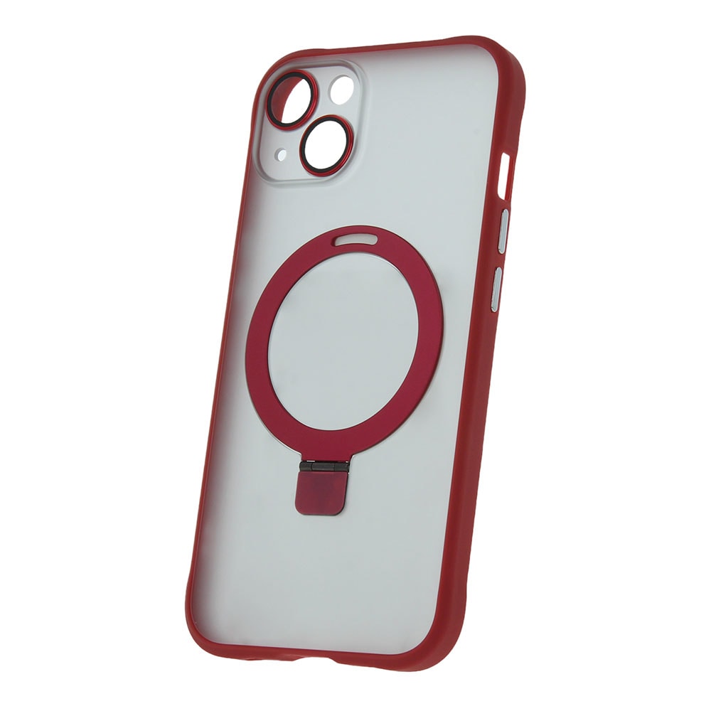 Mag Ring etui til iPhone 14 Pro - Rød