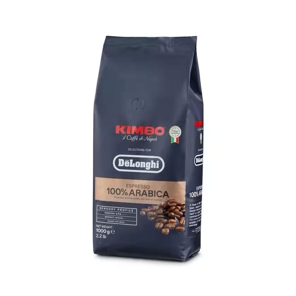 DeLonghi Kimbo Arabica Kaffebønner 1000 g