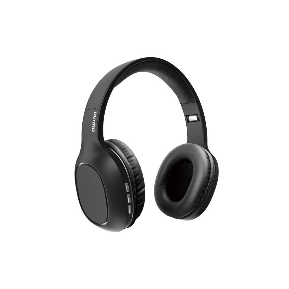 Dudao On-Ear hovedtelefoner med Micro-SD og FM Radio - Sort