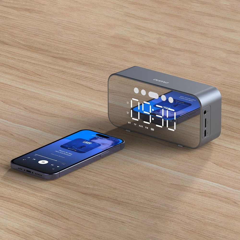 Dudao Y17 Vækkeur med Bluetooth højttaler