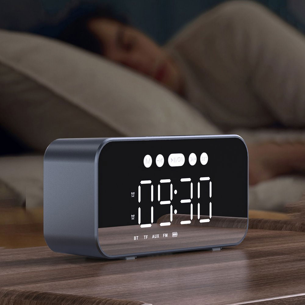 Dudao Y17 Vækkeur med Bluetooth højttaler
