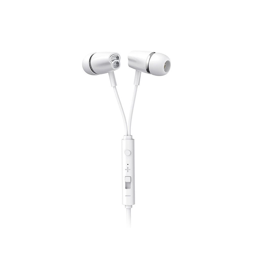 Joyroom In-Ear Headset med 3,5 mm - Hvid
