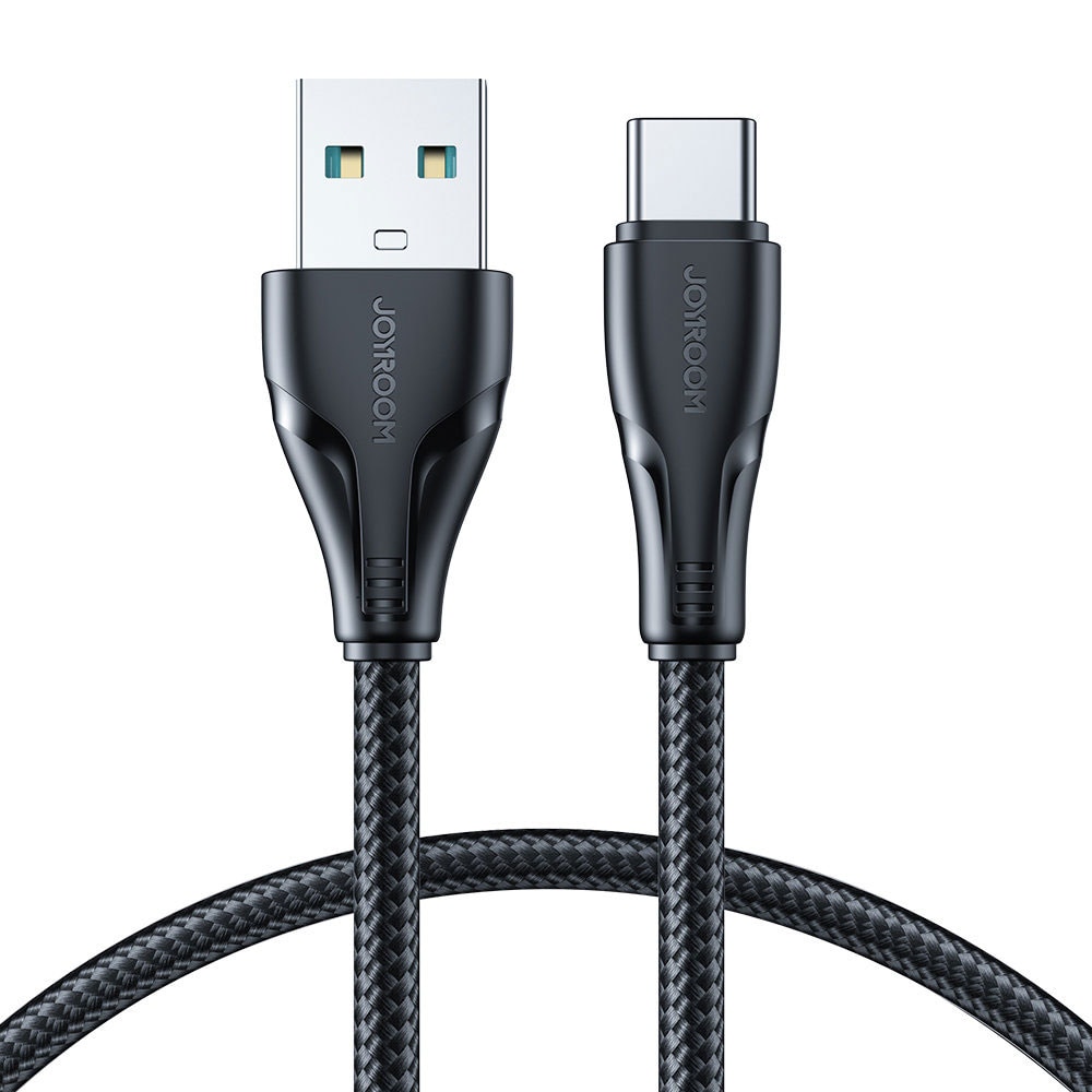 Joyroom USB kabel USB til USB-C 3A 1,2 m - Sort