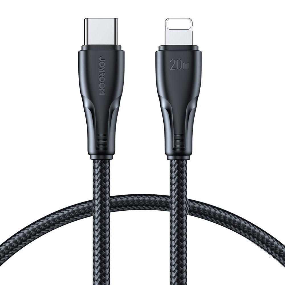 Joyroom USB-kabel 20W USB-C til Lightning 1,2m - Sort