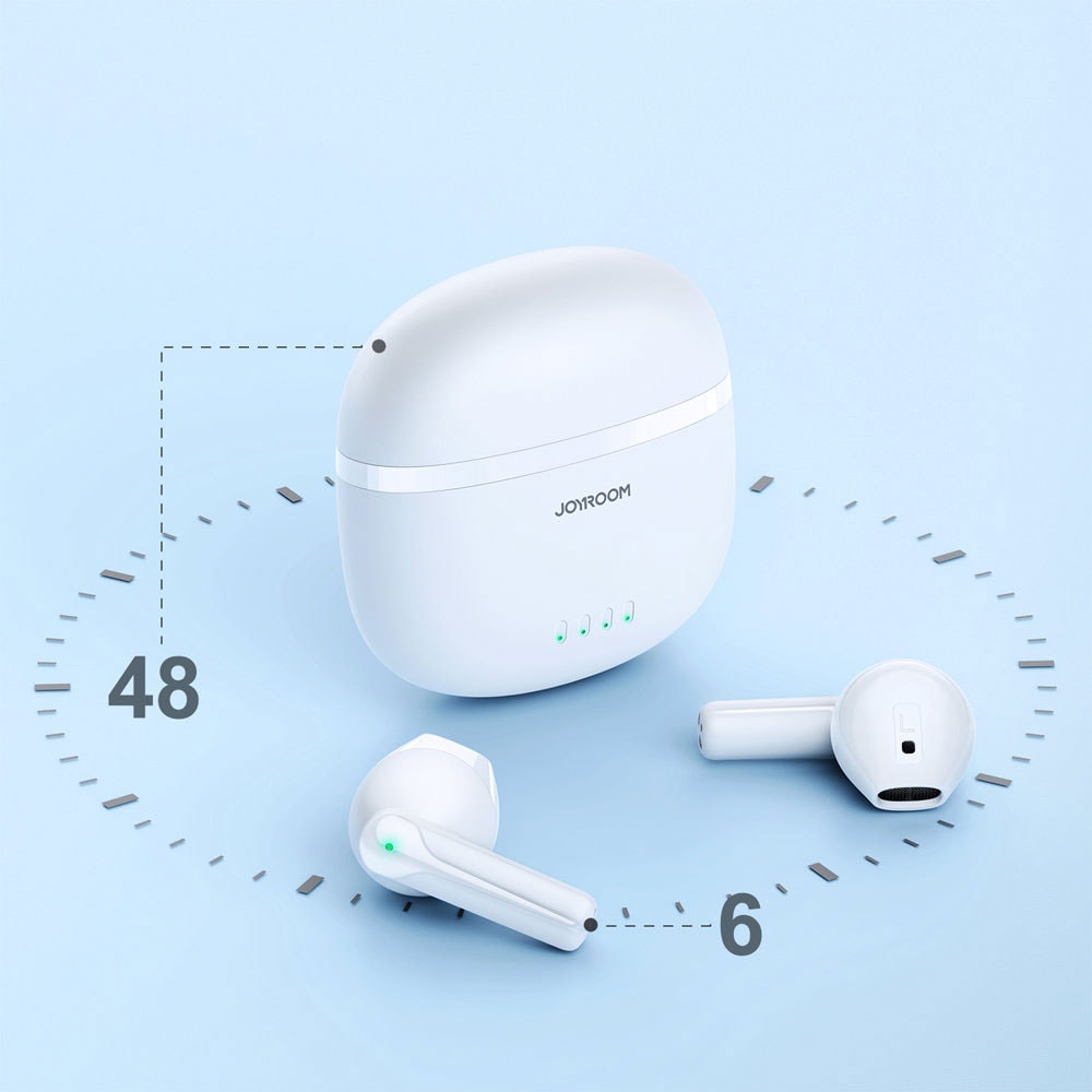 Joyroom TWS Bluetooth Headset IPX4 - Hvid