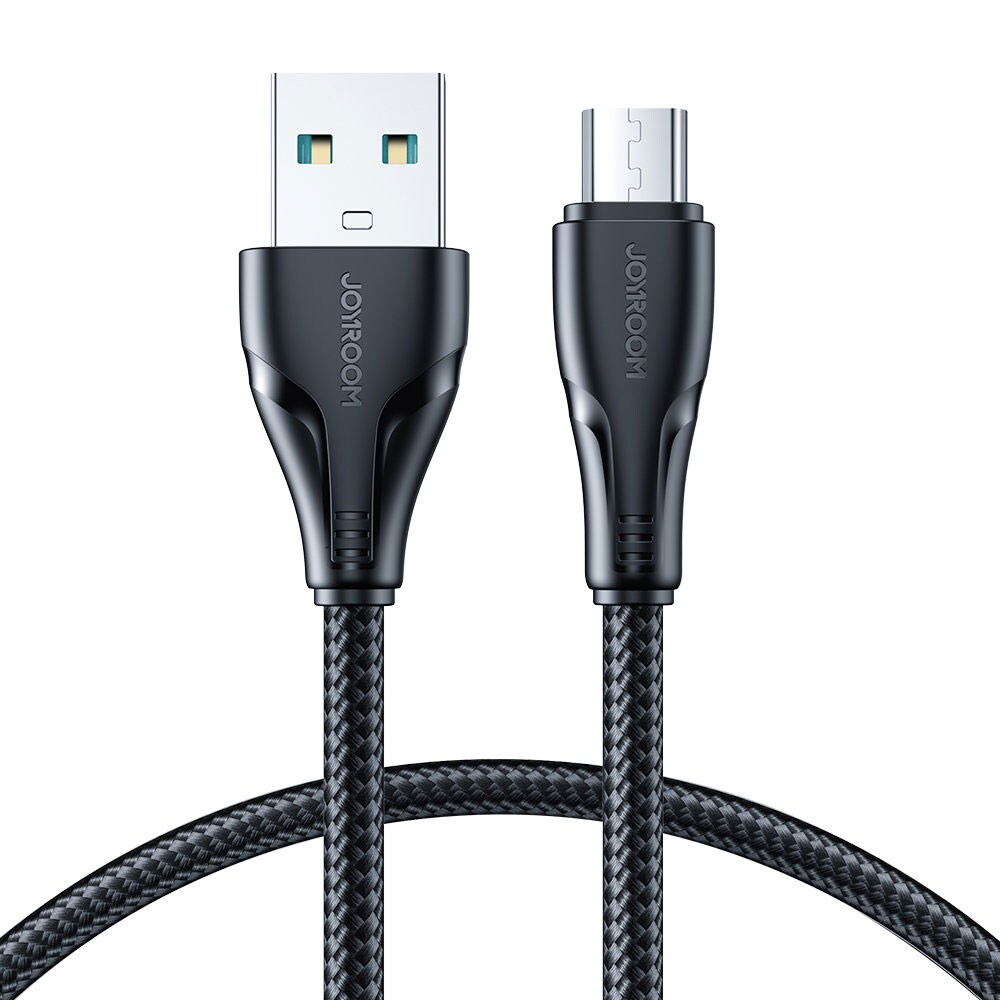 Joyroom USB kabel USB til MicroUSB 2.4A 25cm - Sort