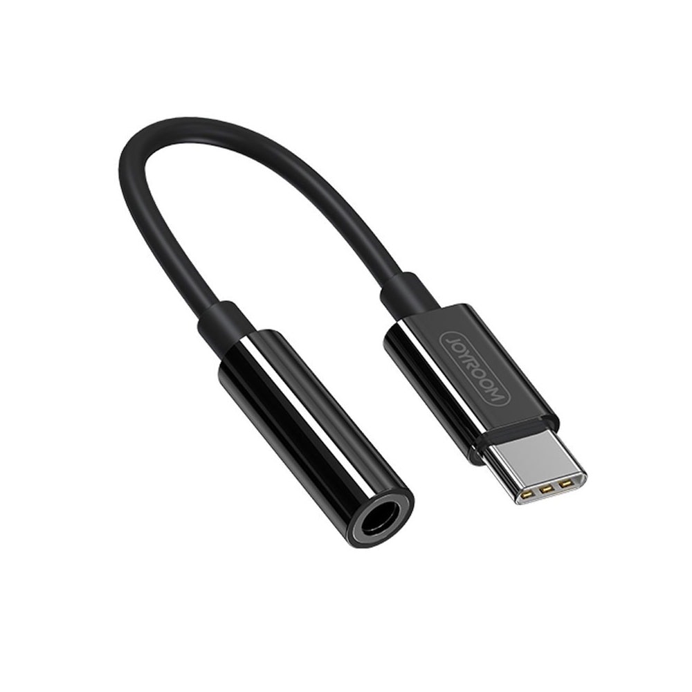 Joyroom Audio adapter 3,5 mm til USB-C - Sort
