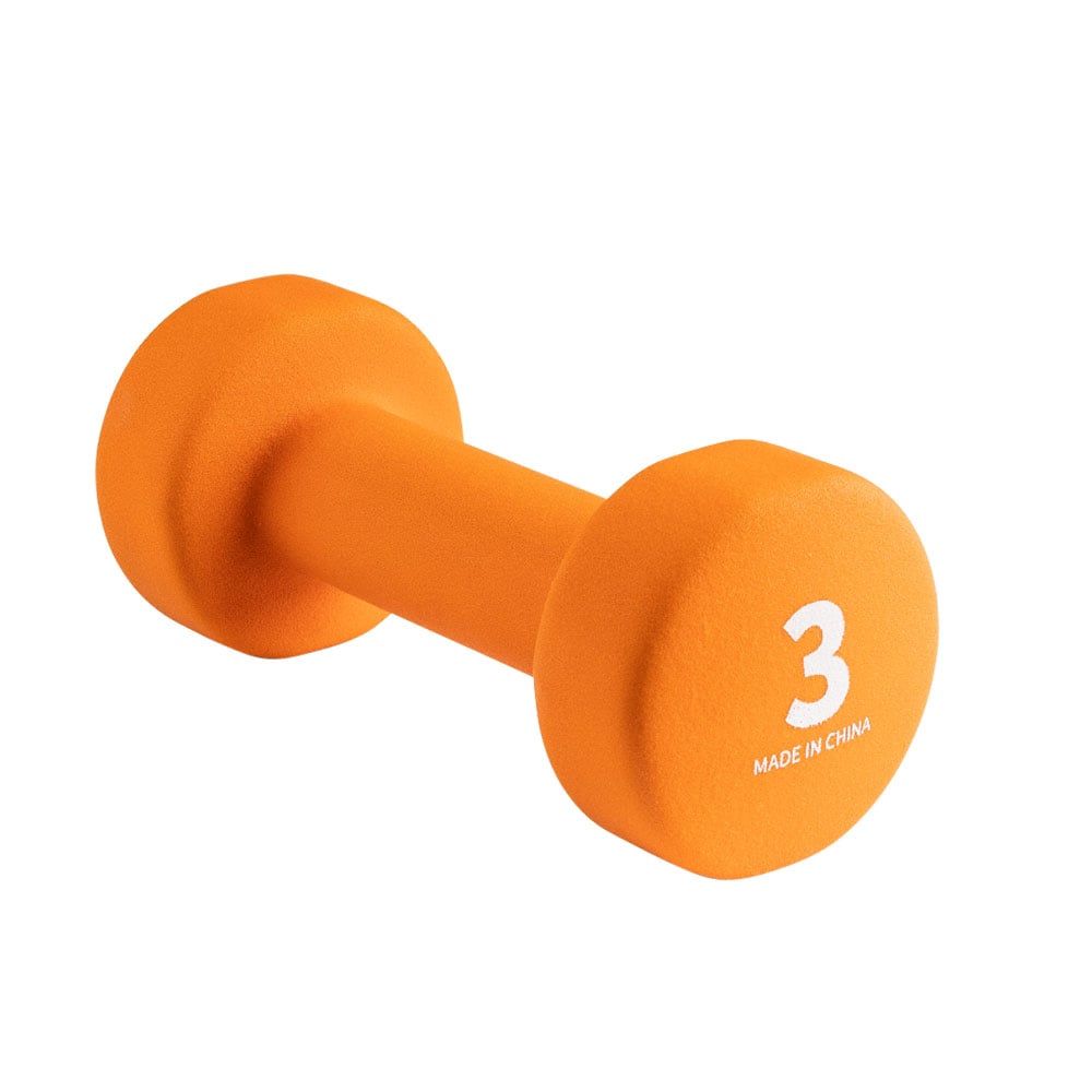 Wonder Core håndvægte med neropren 3kg - Orange