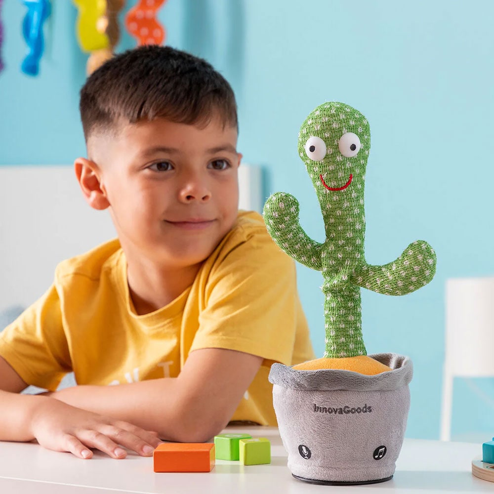 Innovagoods Dancing Cactus med LED-lys
