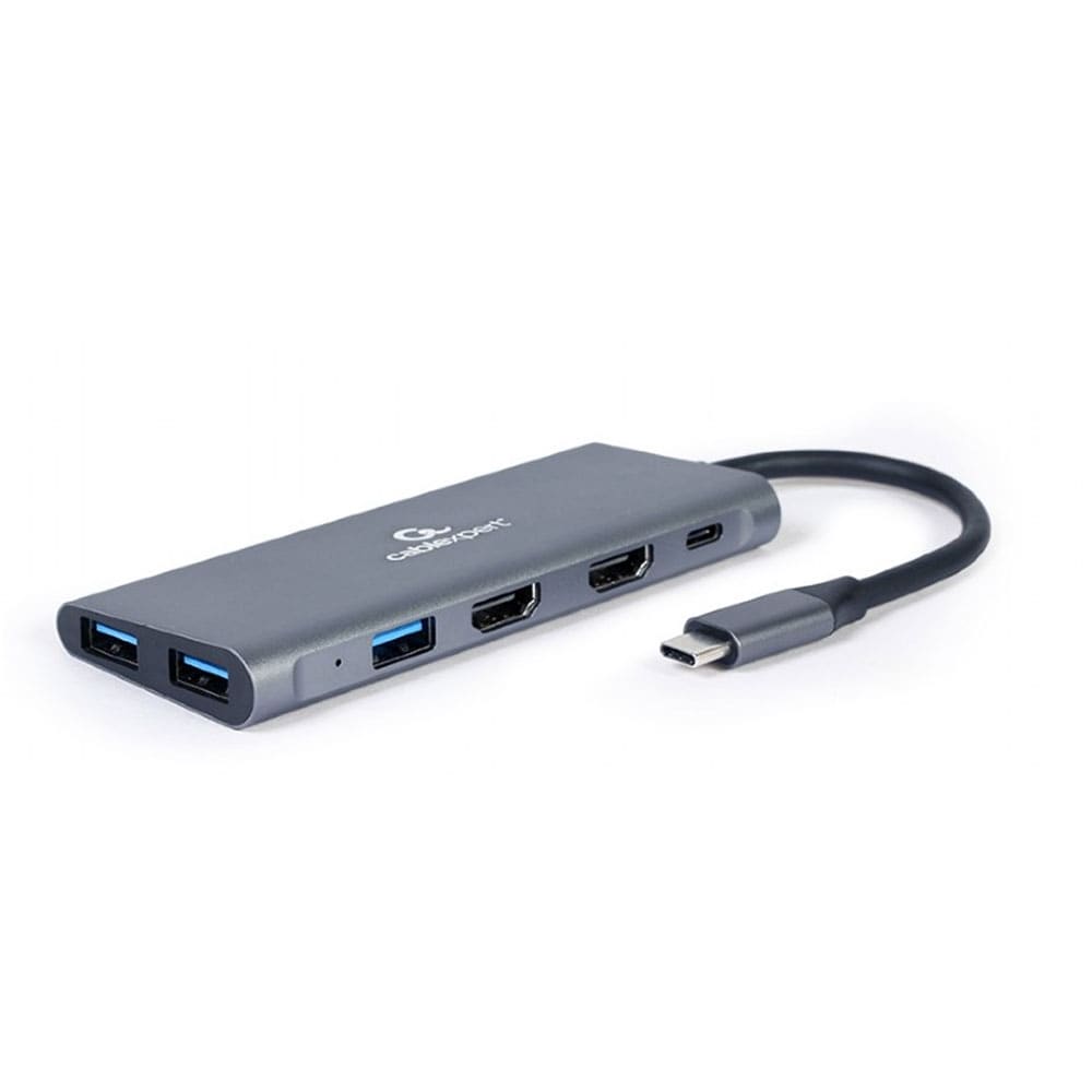 USB-C Hub med HDMI, USB & USB-C PD