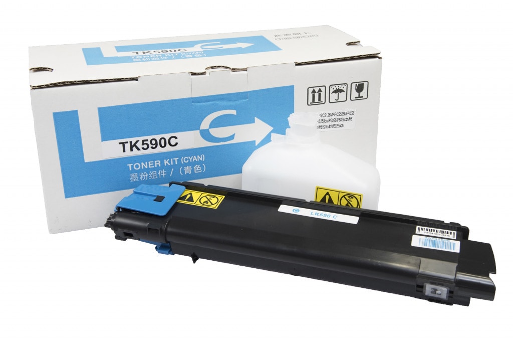 Lasertoner Kyocera Mita TK590C 1T02KVCNL0 - Cyan