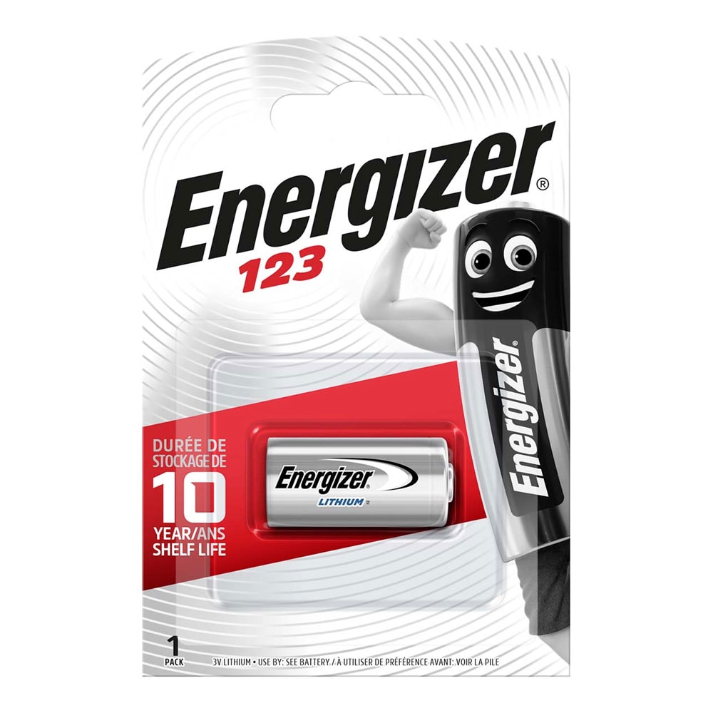 Energizer 123 fotobatteri
