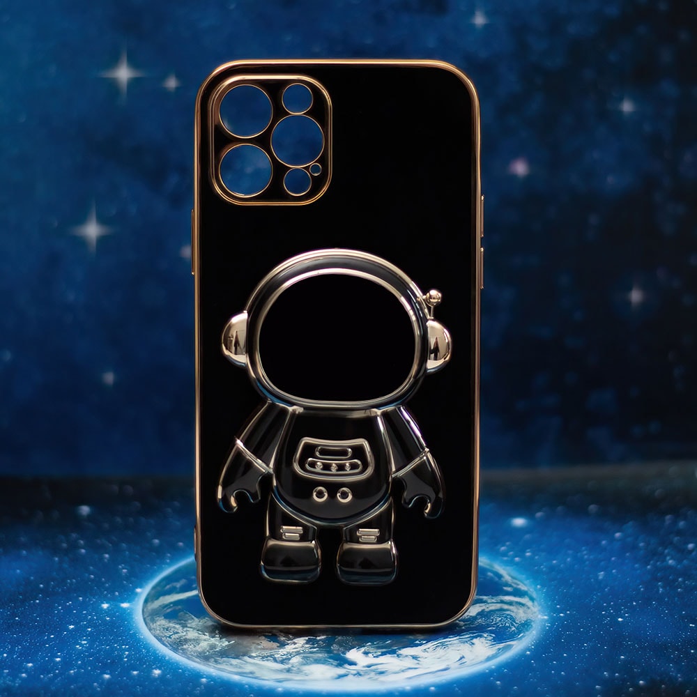 Astronaut Bagcover til Samsung Galaxy A53 5G - Sort