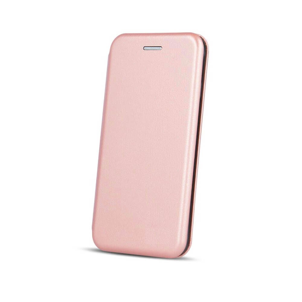 Flip cover med stativ funktion til iPhone 15 Pro Max rosa guld