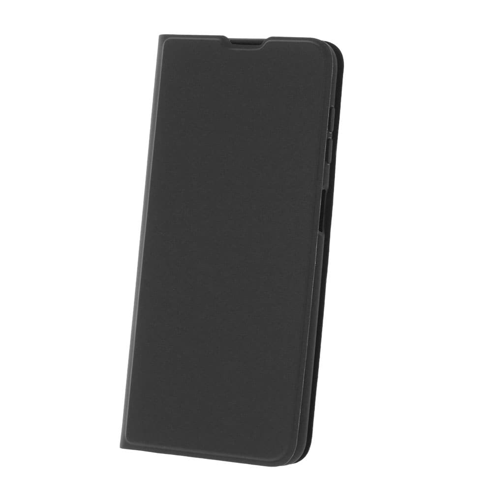 Flip cover med stativ funktion til iPhone 15 Pro Max - Sort