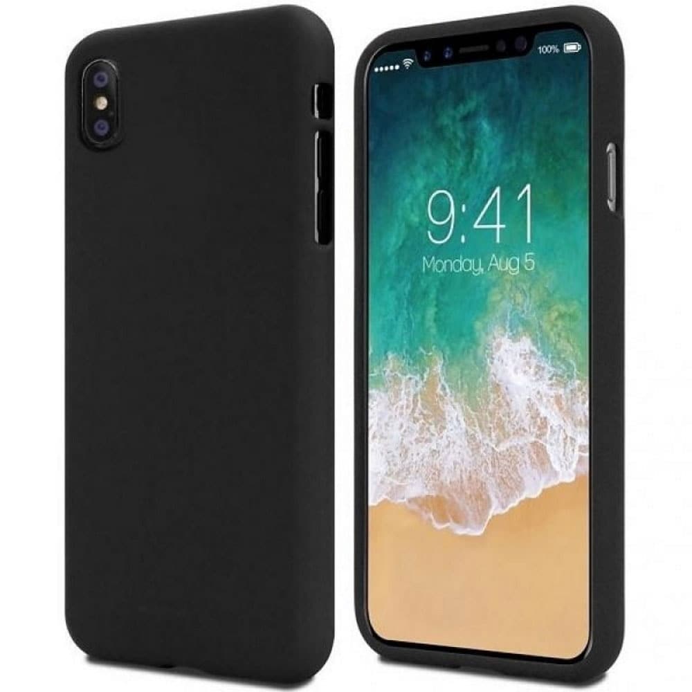Mercury Bagcover til iPhone 15 Pro Max - Sort