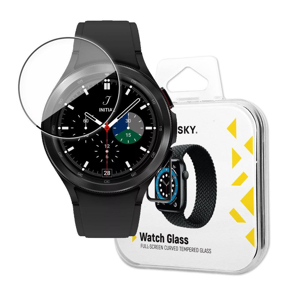 Wozinsky Skærmbeskytter til Samsung Galaxy Watch 4/5 40 mm - Sort stel