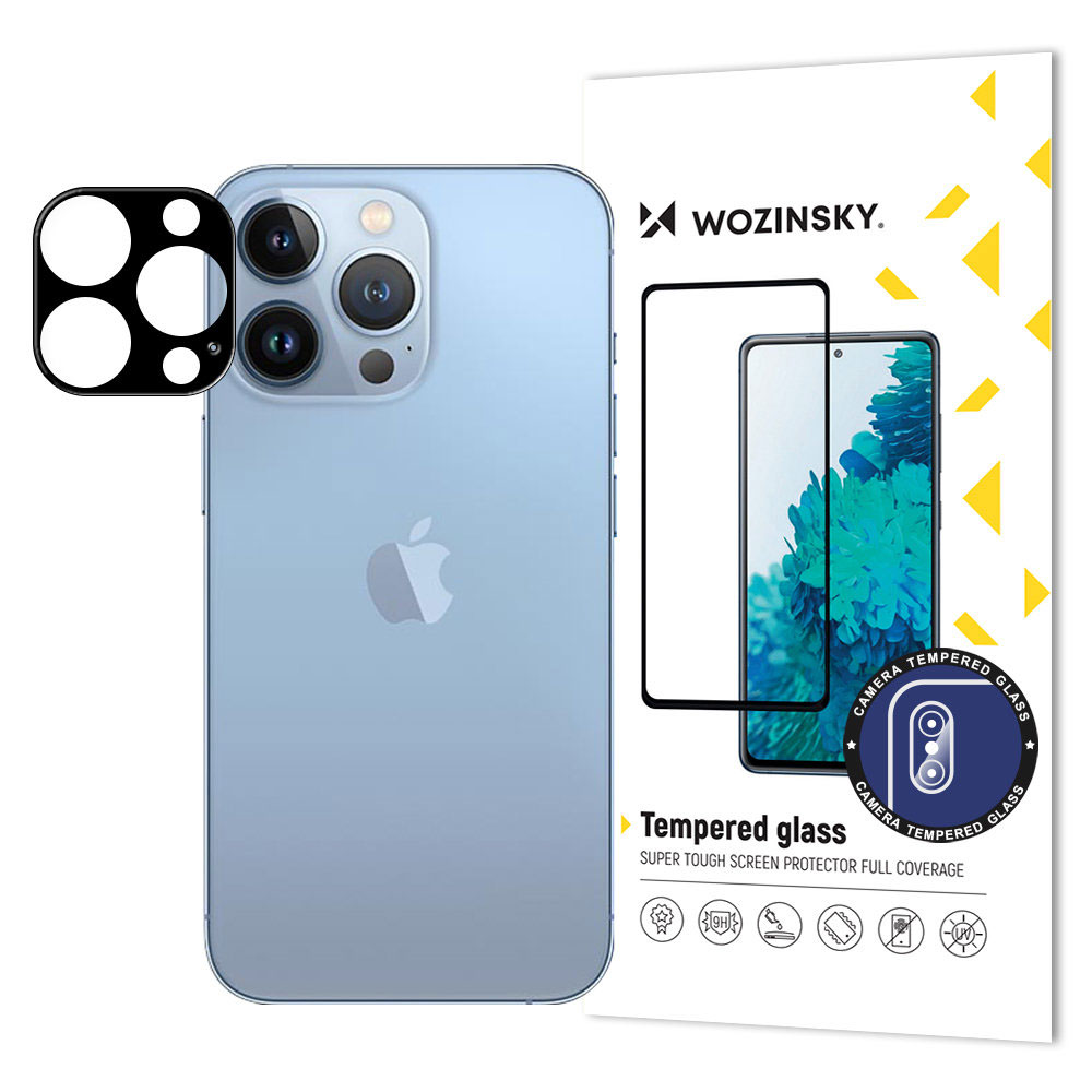 Wozinsky Kamerabeskyttelse til iPhone 15 Pro - Sort
