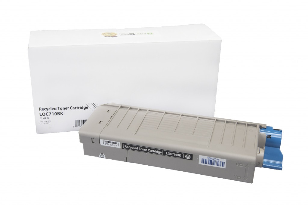 Laser toner Oki 44318608 - Sort