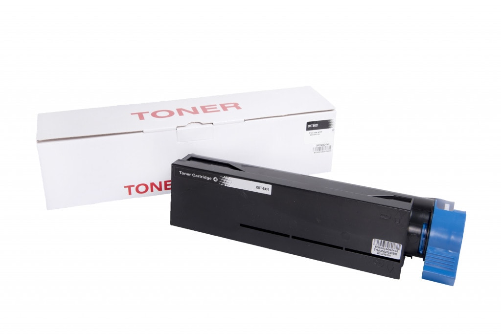 Laser toner Oki 44574902 - Sort