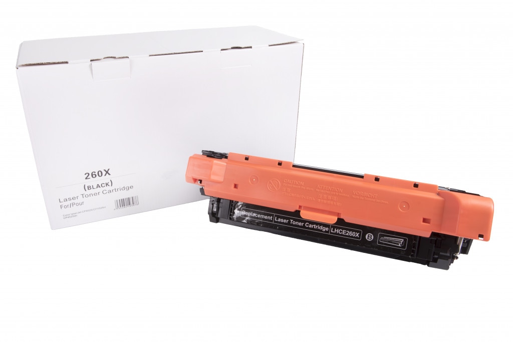 Laser Toner HP CE260X - Sort