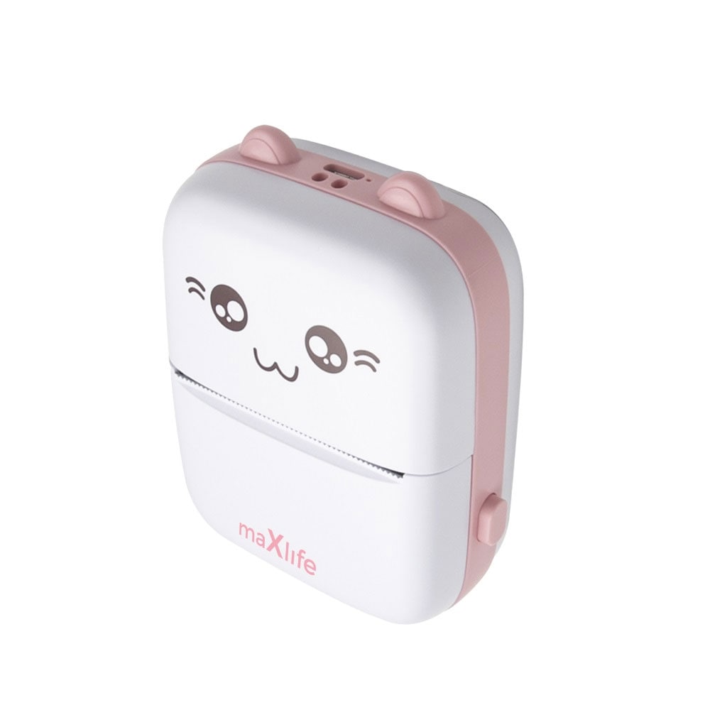 Maxlife Label Printer MXTP-100 - Pink