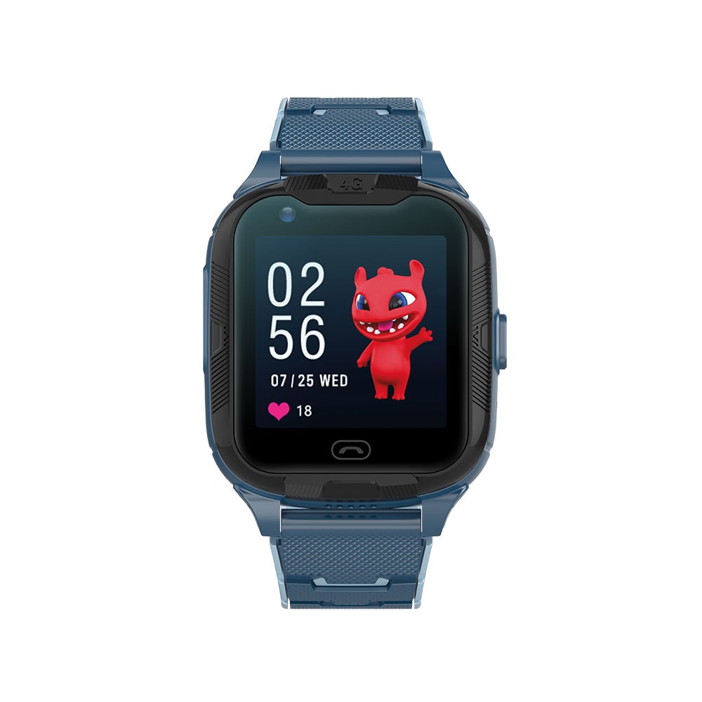Maxlife Smartwatch til børn 4G GPS WiFi - Blå