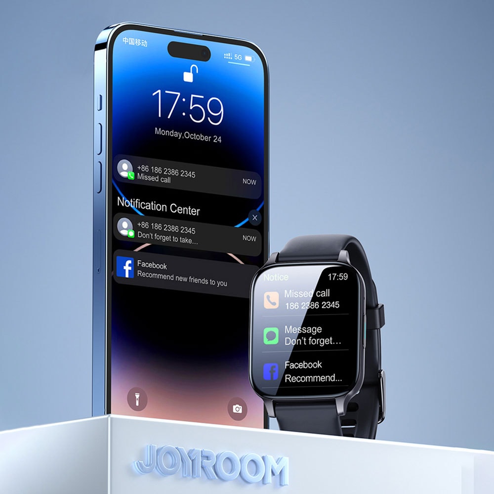 Joyroom Fit-Life Pro Smartwatch - Mørkegrå