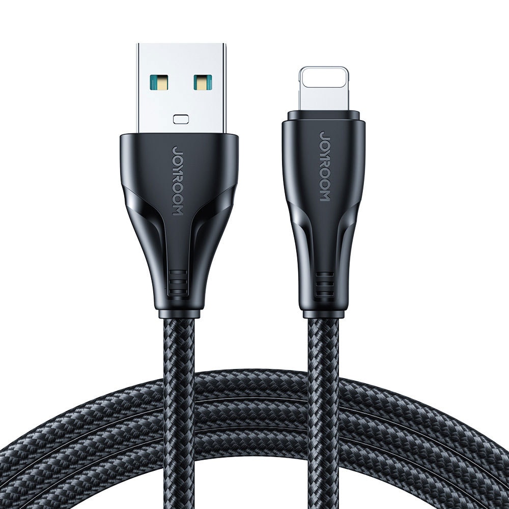 Joyroom USB kabel USB til Lightning 2.4A 3m - Sort