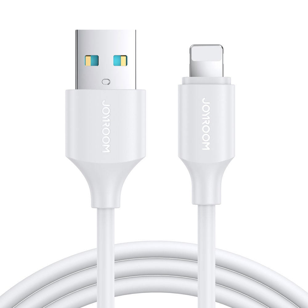 Joyroom USB kabel USB til Lightning 2.4A 2m - Hvid