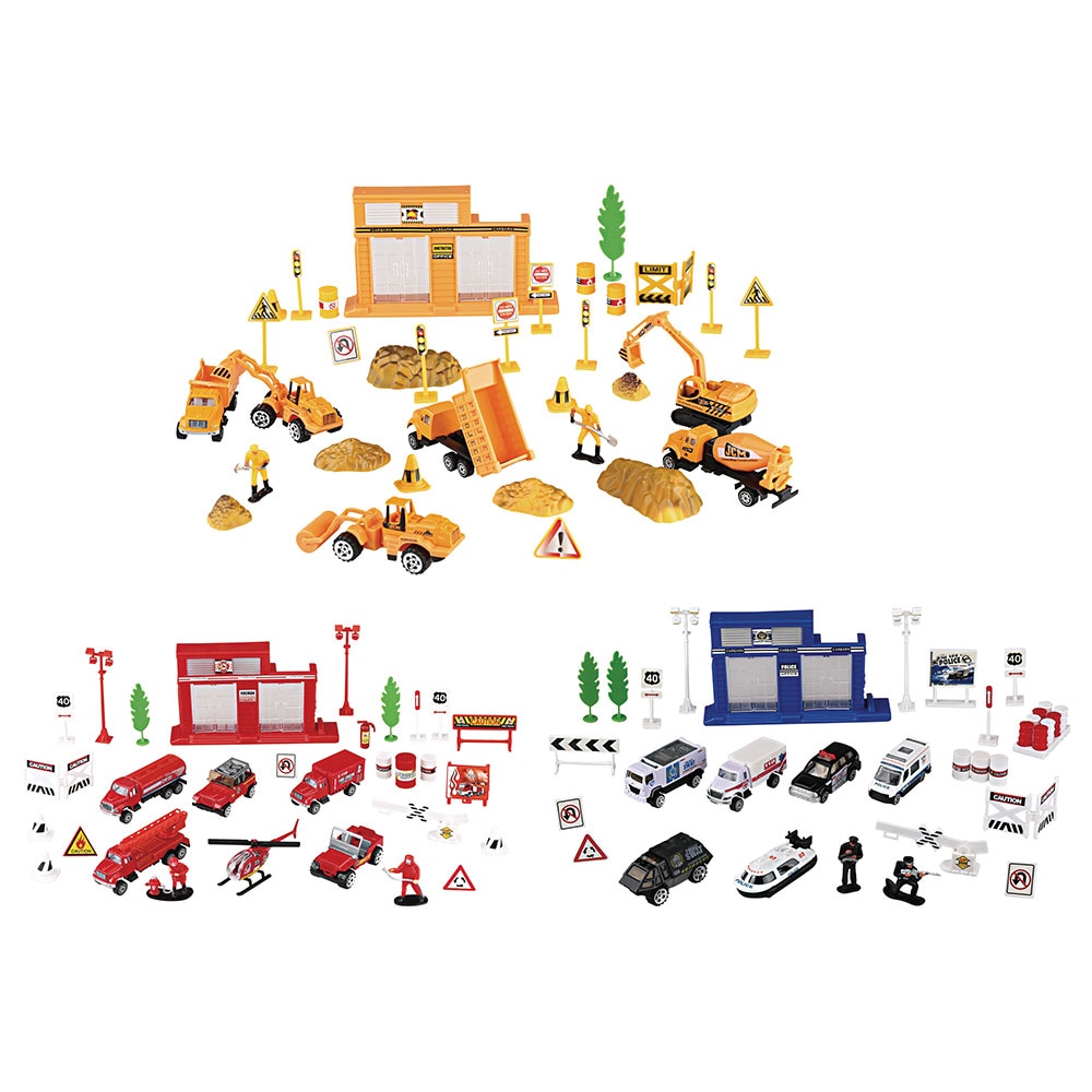 Legetøjssæt - Køretøjer 31 dele