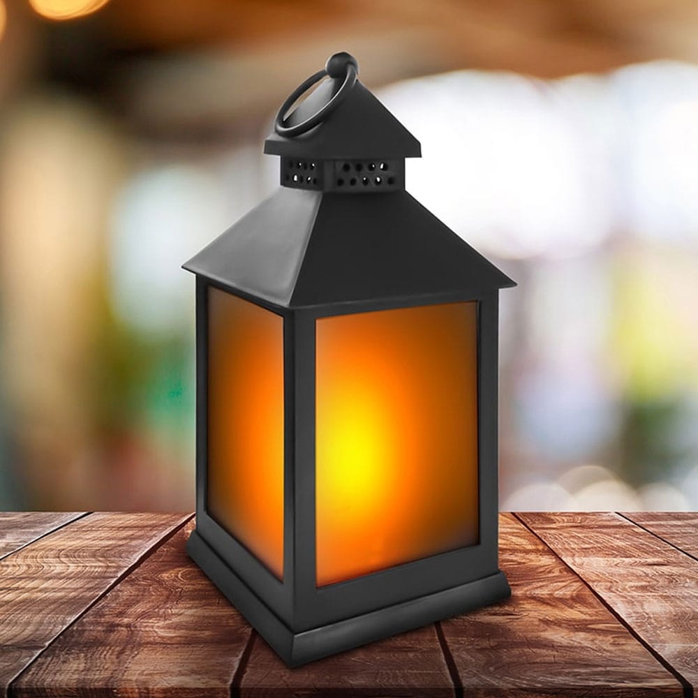 Eaxus LED lanterne med flammeeffekt