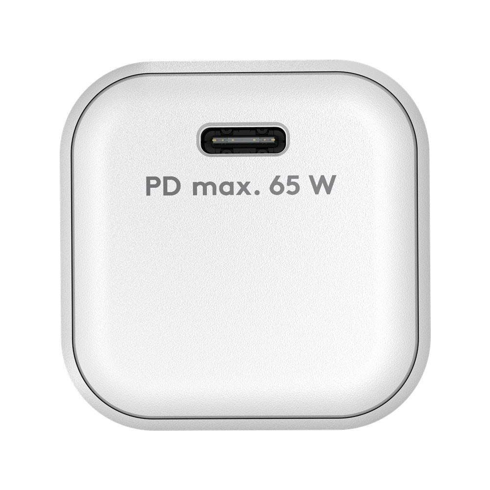 Goobay USB-C Oplader Nano PD 65W - Hvid