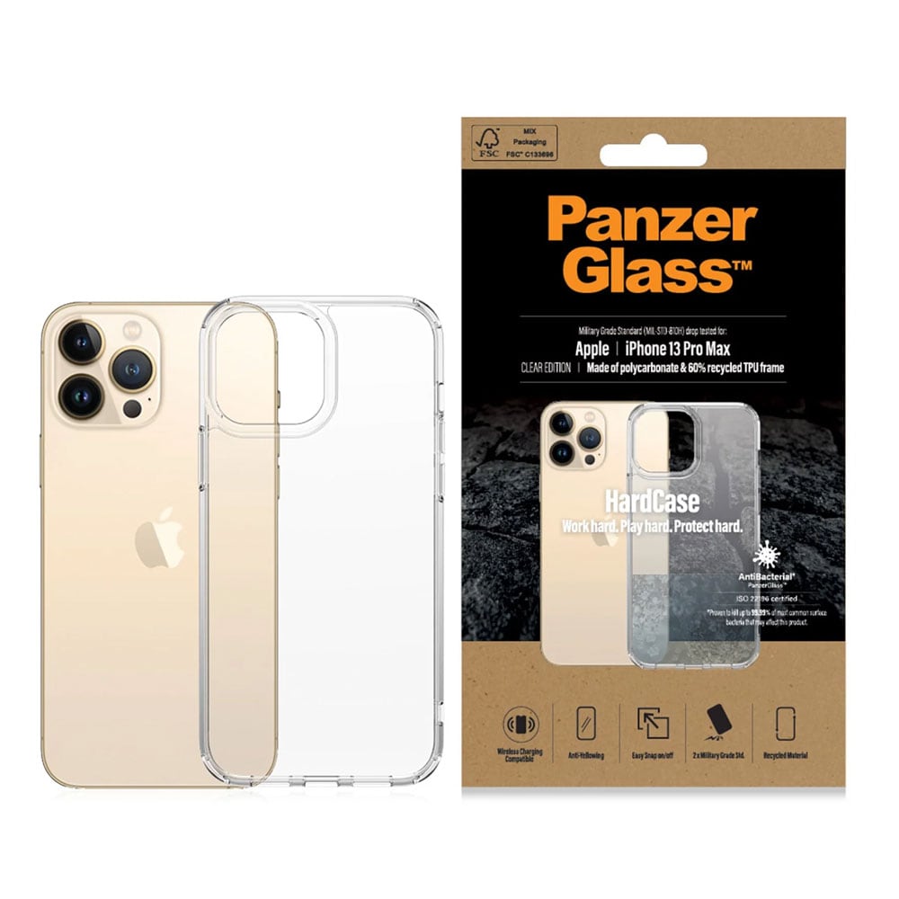 PanzerGlass HardCase til iPhone 13 Pro Max - Klar