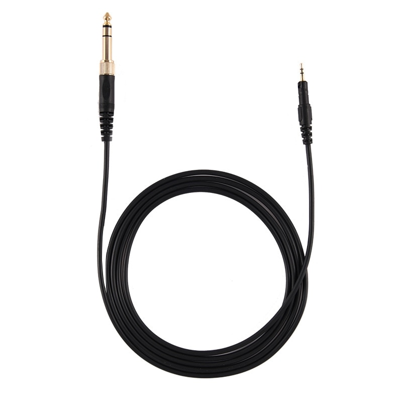 Lydkabel til Audio Technica ATH-M50X / ATH-M40X 6,35+3,5 mm til 2,5 mm - 2 meter