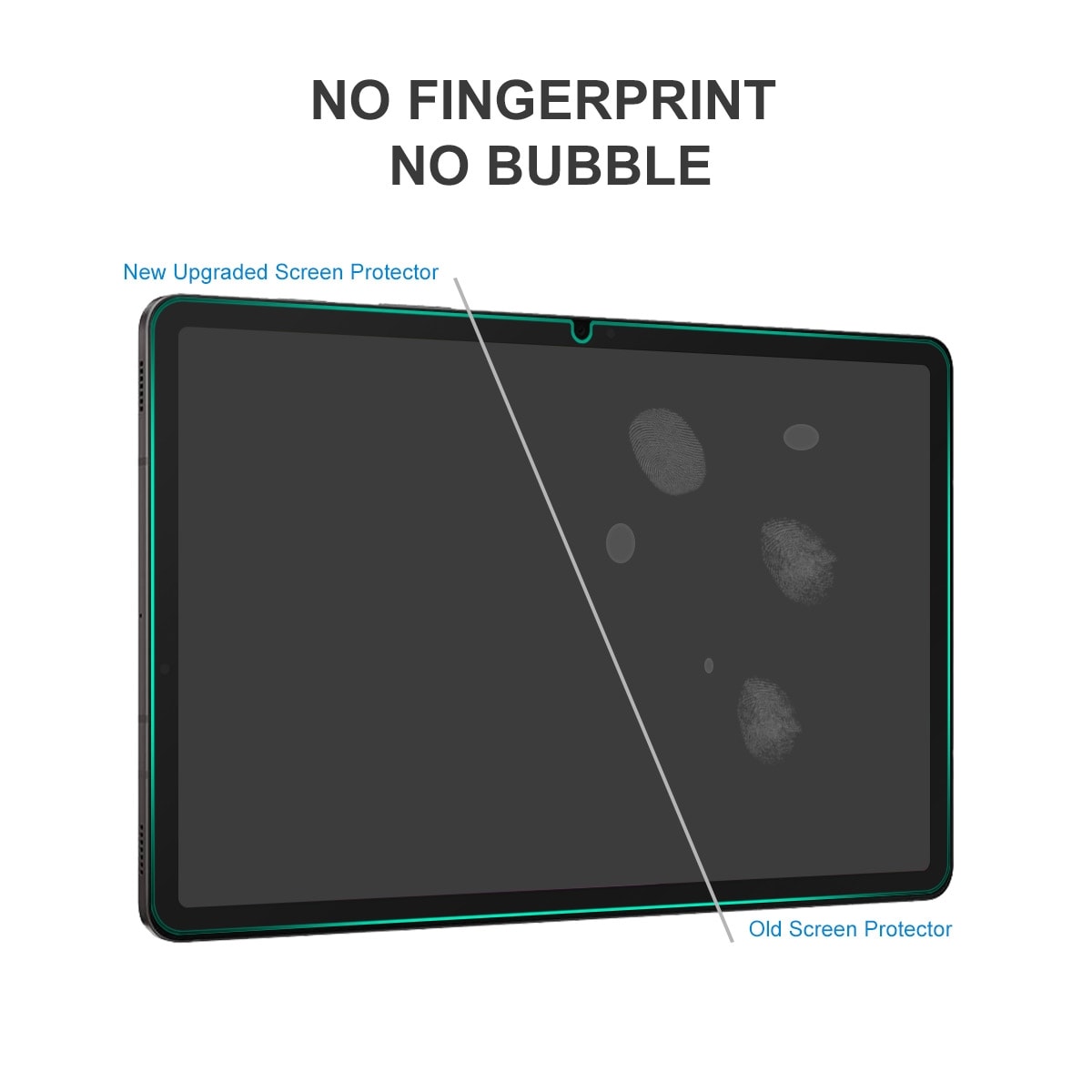 Hærdet skærmbeskytter til Samsung Galaxy Tab S9 Plus 2-pak