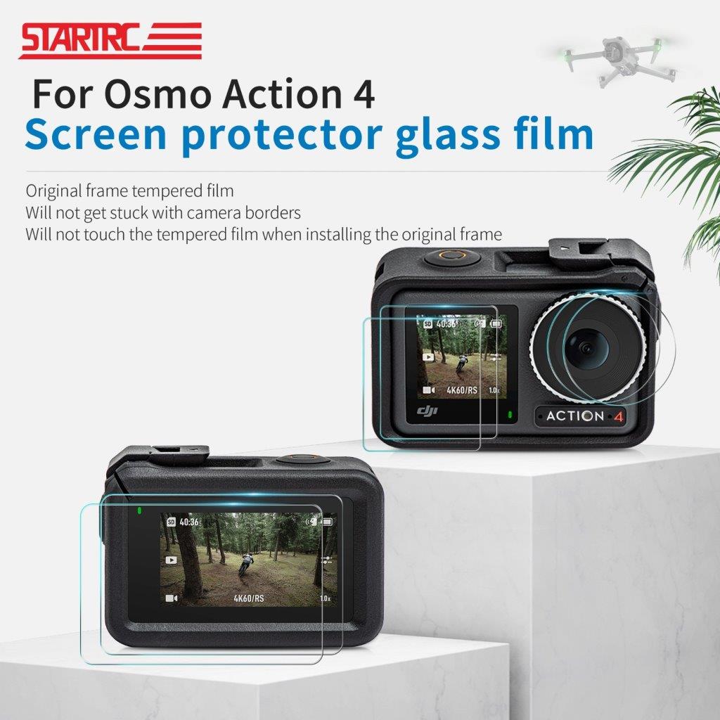 Skærm- og objektivdæksel til DJI Osmo Action