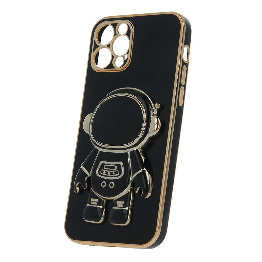 Astronaut Bagcover til Samsung Galaxy S20 FE / S20 Lite / S20 FE 5G - Sort