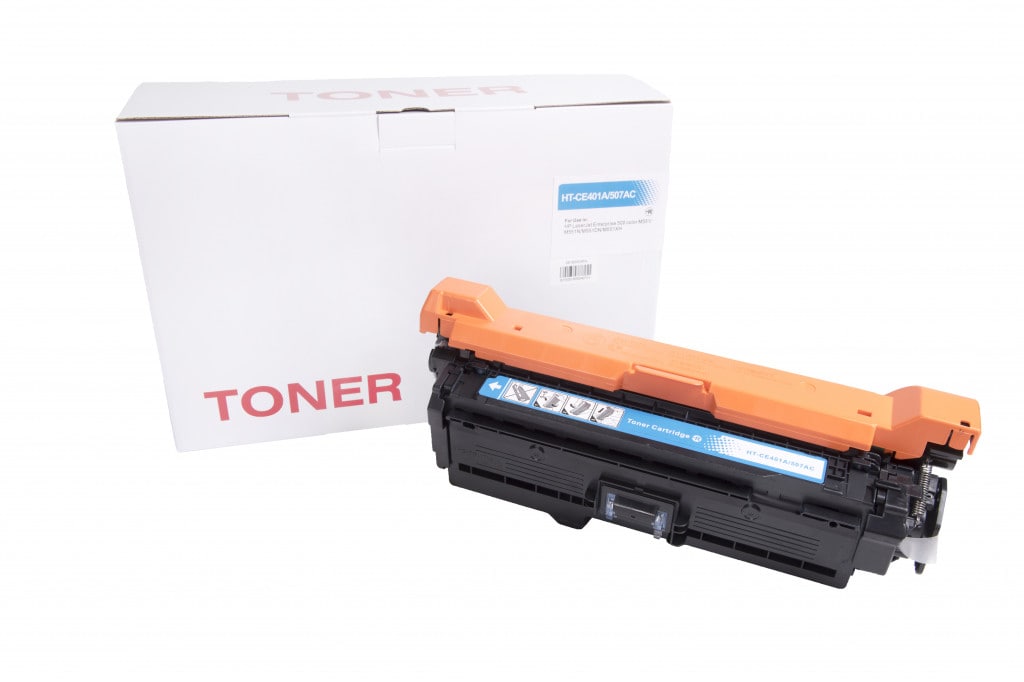 Lasertoner HP 507A CE401A - Cyan