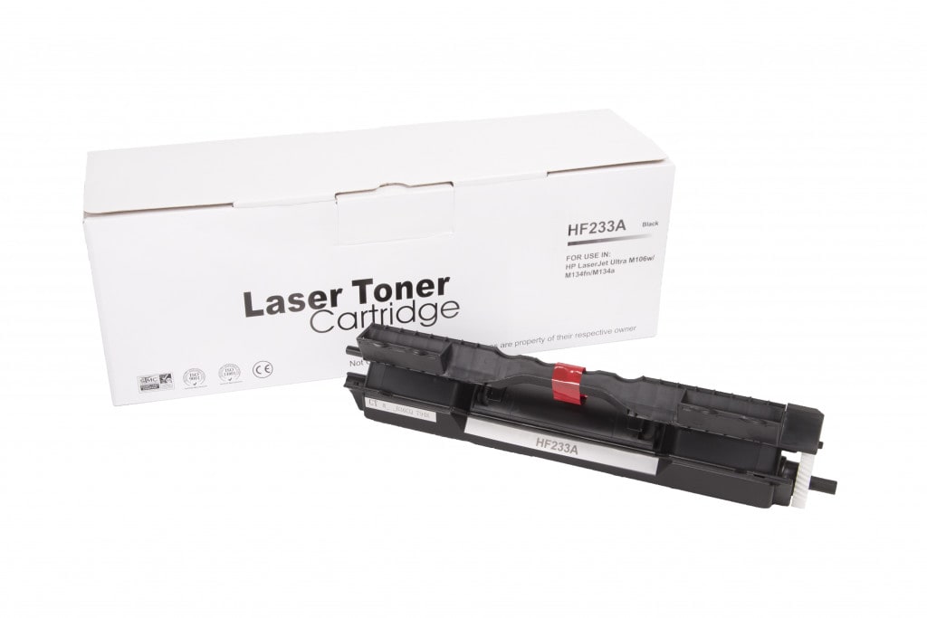 Laser Toner HP CF233A - Sort