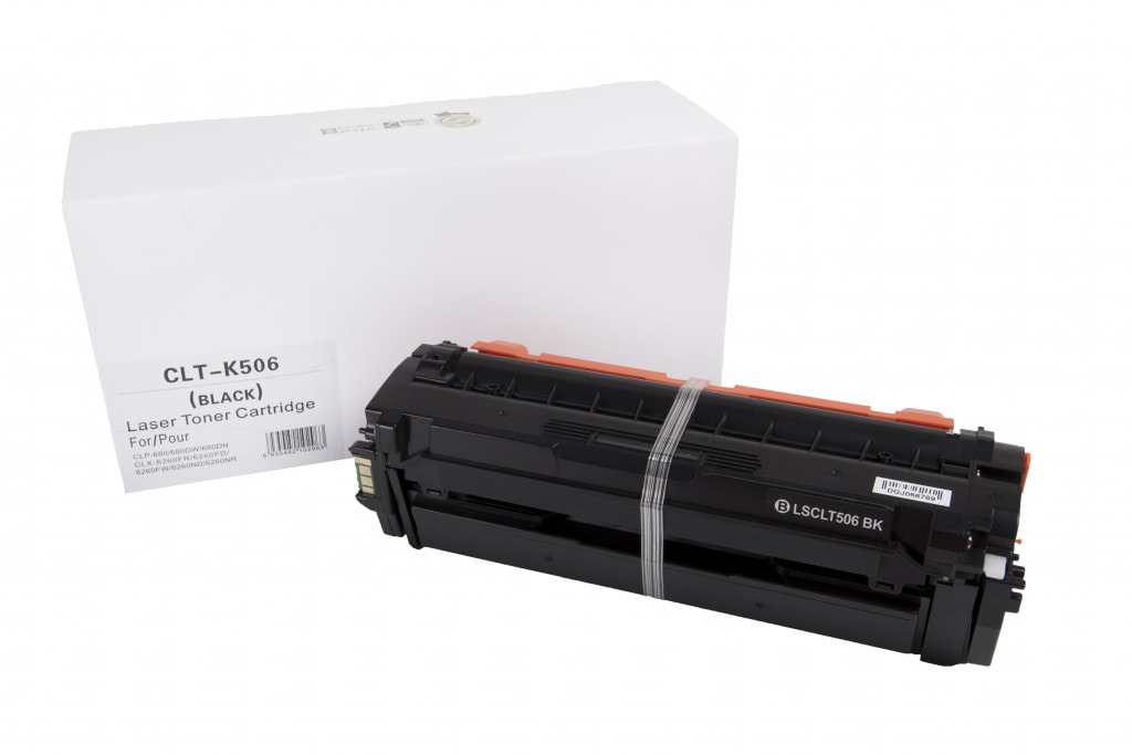 Laser toner Samsung CLT-K506L - Sort